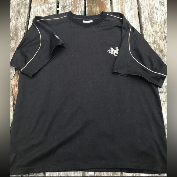 Puma NFL New Orleans Saints Short Sleeve Sweatshirt Size XL Black Embroidered - Picture 5 of 5